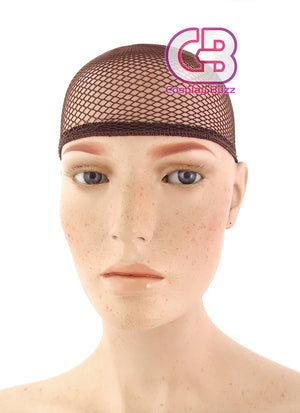 Stylish Fishnet Elastic Wig Cap Black / Yellow / Coffee - CosplayBuzz