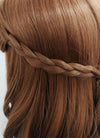 Disney Frozen II Anna Long Brown Cosplay Wig ZB238 - CosplayBuzz