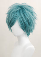 My Hero Academia Tomura Shigaraki Short Wavy Green Anime Cosplay Wig ZB241 - CosplayBuzz