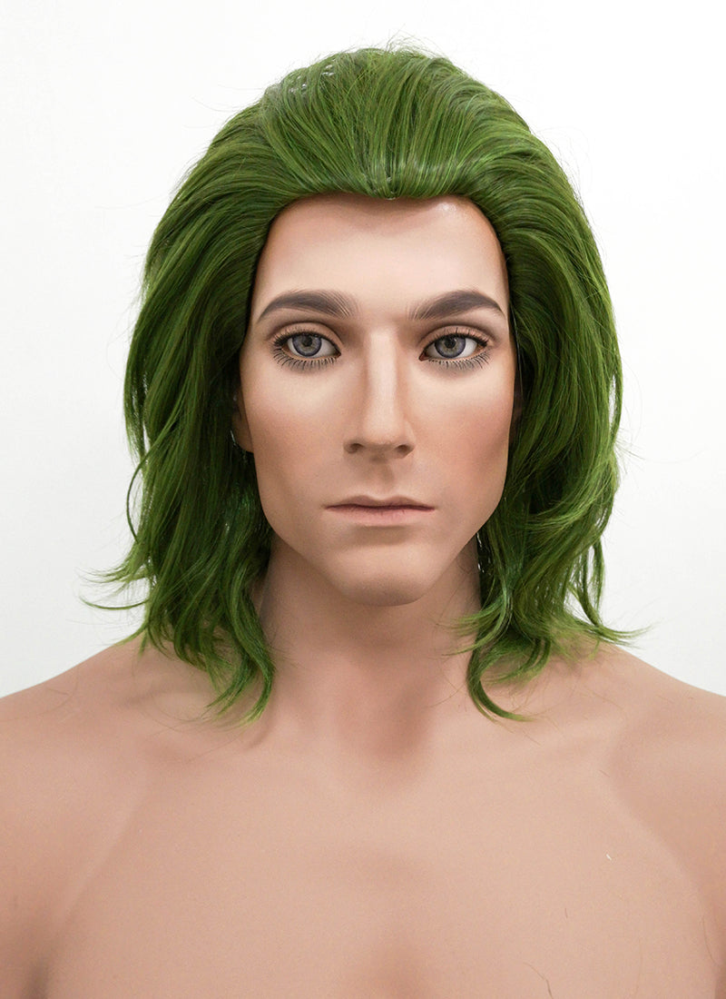 DC Joker Short Wavy Green Anime Cosplay Wig ZB244 - CosplayBuzz