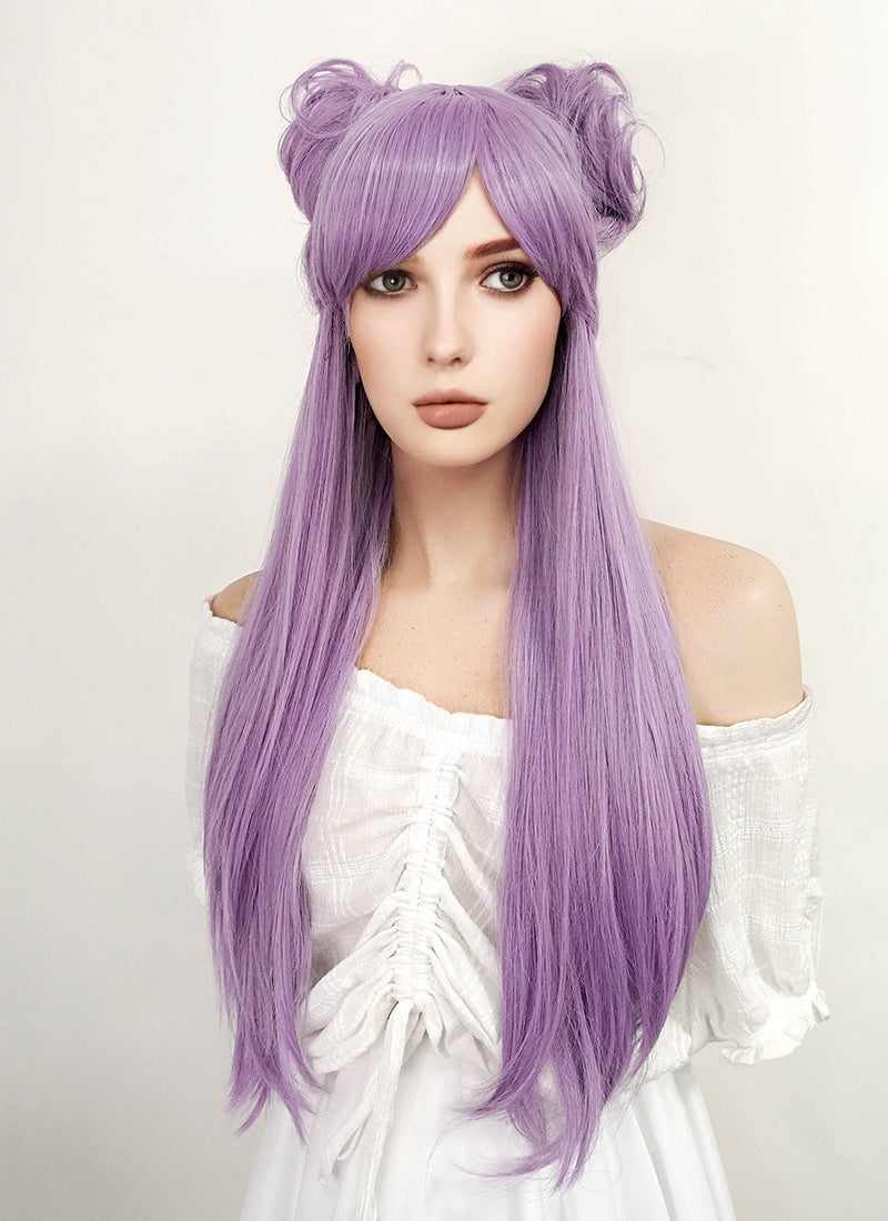 Purple cosplay wig discount