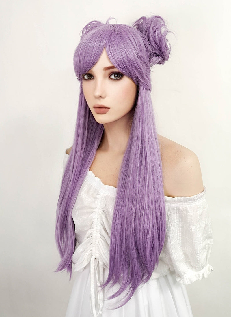 League of Legends Evelynn Long Purple Cosplay Wig ZB245