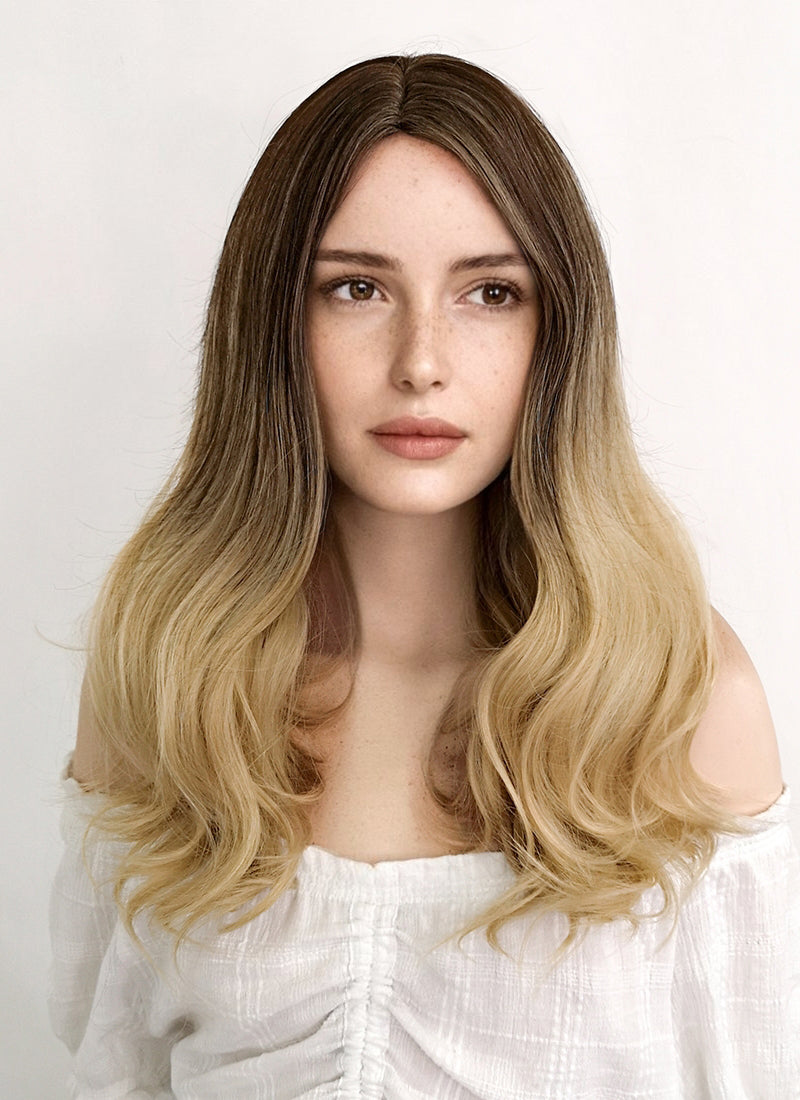 Thor: Love and Thunder Jane Foster Long Brown Blonde Ombre Cosplay Wig ZB260