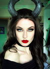 Long Wavy Dark Brown Lace Front Synthetic Hair Wig LF117